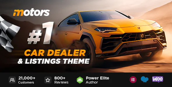 Motors – Car Dealer, Rental & Listing WordPress theme