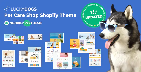 LuckyDogs – Pet Care Shop Shopify Theme