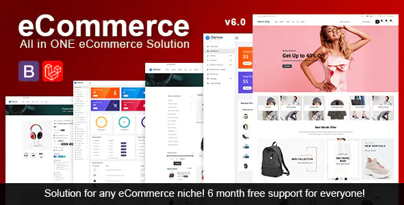 eCommerce - Advanced online store solution - Laravel Script