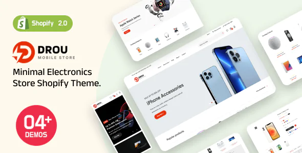 Drou – Electronics Store Shopify 2.0 Theme