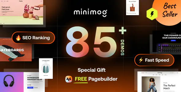 Minimog – Next-gen Multipurpose Shopify Theme 2.0